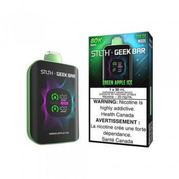 STLTH X Geekbar Green Apple Ice 20mg
